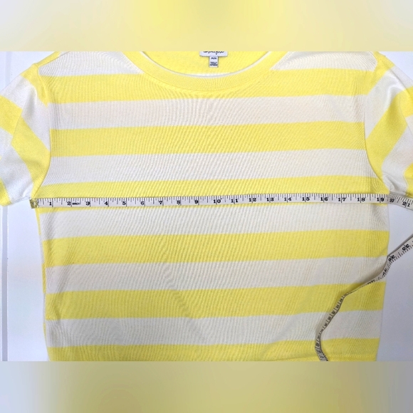 Love, Fire striped knit crop top - Picture 9 of 11